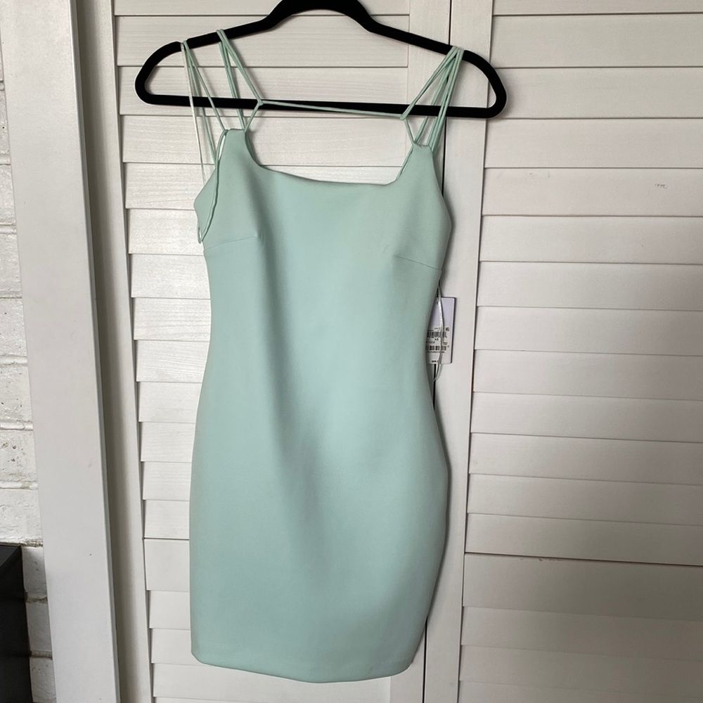 Mint Color Guess Dress Size XS but can fit as Small also, stretchy material